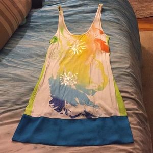 Express Size Small Bright Colorful Sundress